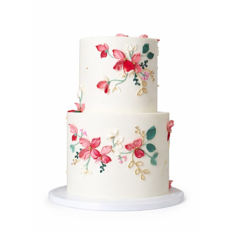 Blossom Garden Elegance Cake