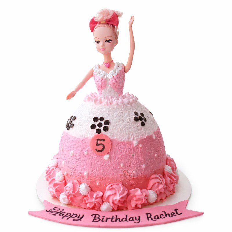 Barbie Doll Cake