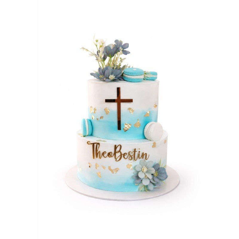Baptism Theme Cake