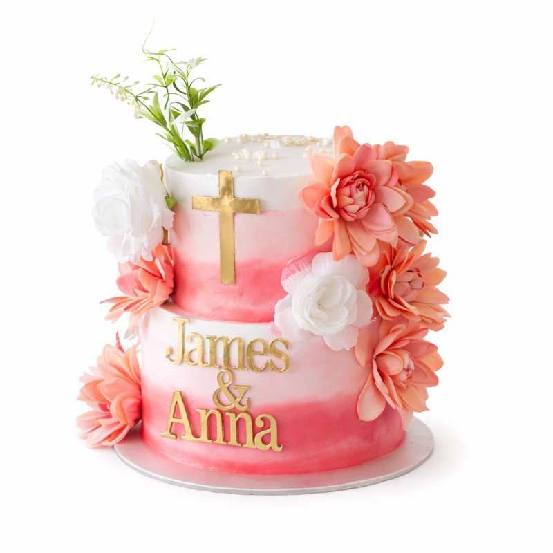 Floral Elegance Cake